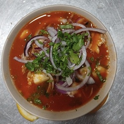 Encebollado plato ecuatoriano