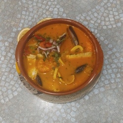 Sopa marinera.