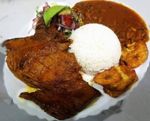 Menestra (Alubias roja) con FILETE de ternera.
